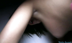 Black-haired babe sucking his hard dick and fucking!