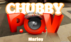 Cute chubby brunette looks awesome in black fishnet