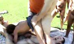 Sex-loving brunette and nice dozes of cum on her face