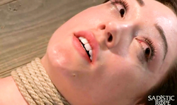 Angelic Lily Labeau loves the way her master drills her crack