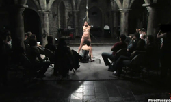 Public humiliations with a bonded housewife Delilah Strong