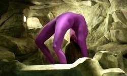 Her insane flexibility knows now boundaries