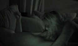 Slutty housewife sucks and gets fucked in the night