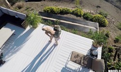 Drone Hunter pounds a big-bottomed blonde slut Olivia Austin