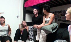 Bailey Rossi, Ella Woods and Jessi Grey are enjoying dirty games