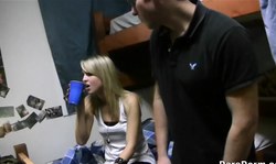 Sexy Dare Dorm babes Dakoda Brooks, Alicia Tyler and Stephanie Moretti are slowly getting nude