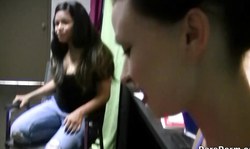 Dare Dorm chicks Starlett Skies, Nicole Ray and Alicia want to fuck