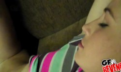 Big-bottomed Casi James gets impaled in the doggy style pose