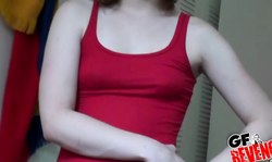 Sexy cutie Sadie Kennedy slowly undresses in the morning