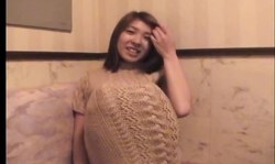 Seductive Asian beauty shows off her awesome hairy muff